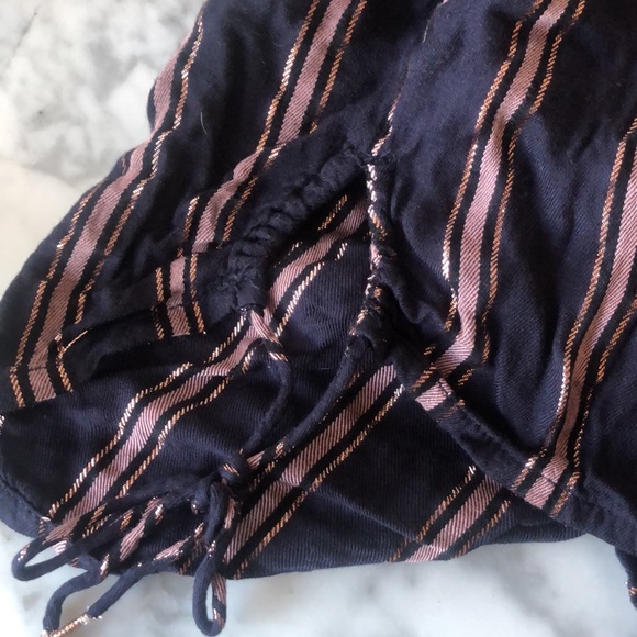 Striped soft shorts Anthropologie - Picture 3 of 3